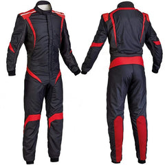 Black / Red Go Karting Suit - Bestracewear
