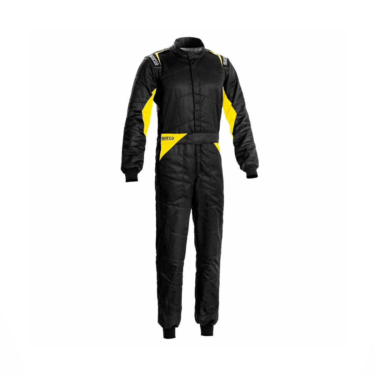 Black / Yellow Sparco Go Kart Racing Suit- Bestracewear