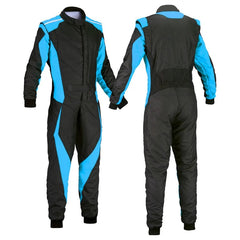 Black and Blue Go Karting Suit - Bestracewear