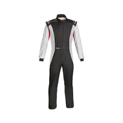 Brown / White Sparco Racing Suit- Bestracewear