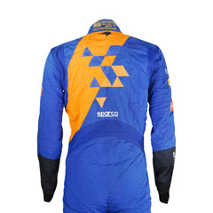 Back view of Carlos Sainz 2019 F1 racing suit in high resolution -Bestracewear