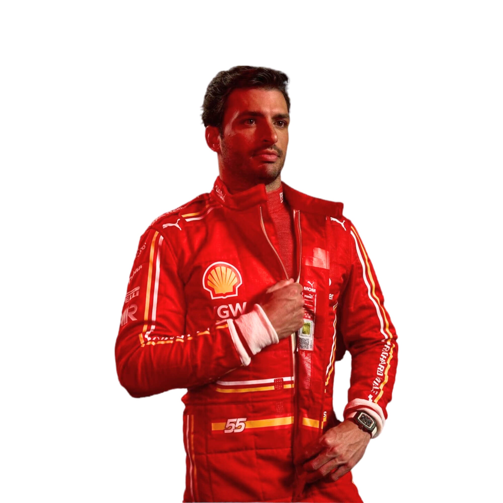 2024 Carlos Sainz F1 Racing Suit - Best Race Wear