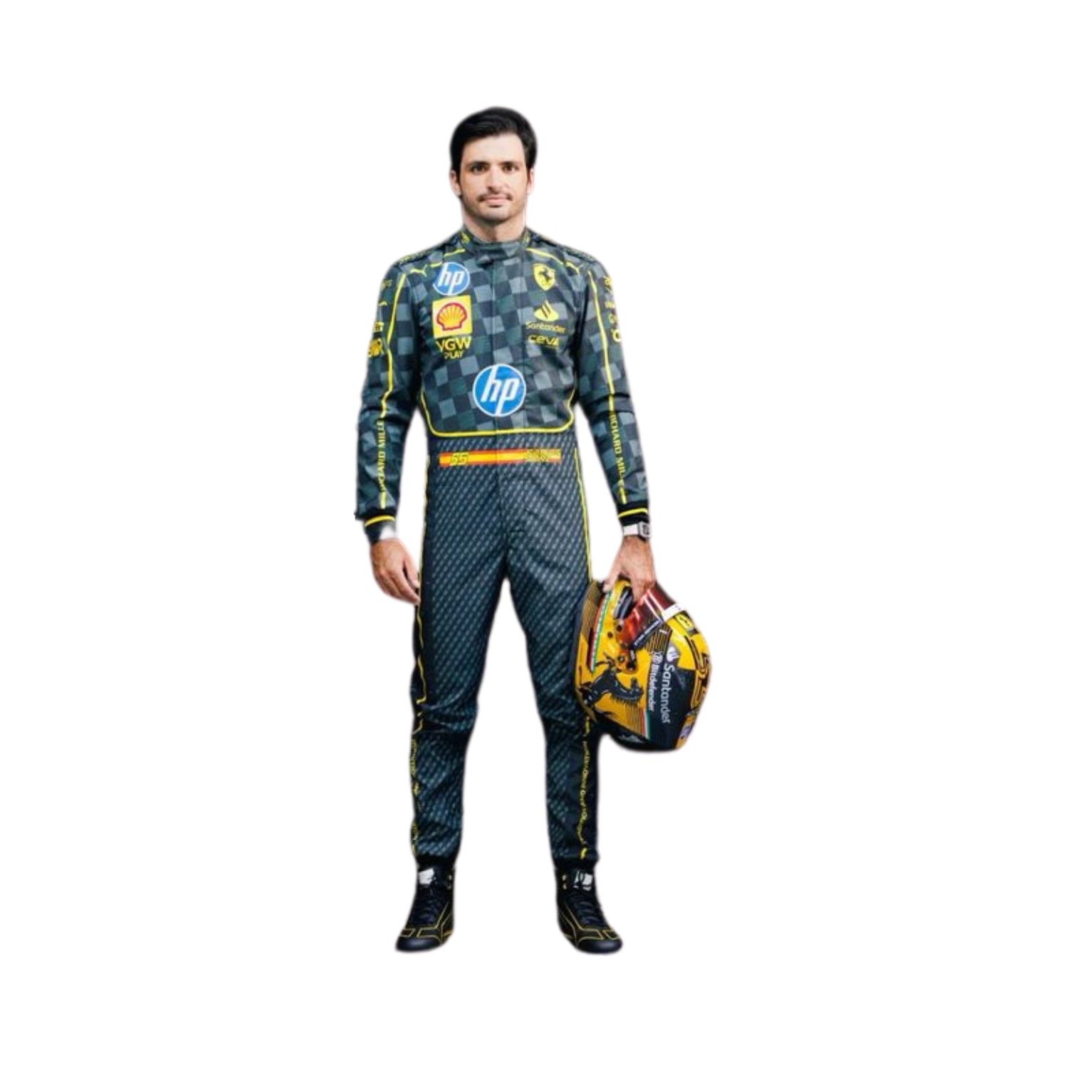 2024 Carlos Sainz Italy GP F1 Racing Suit - Best Race Wear