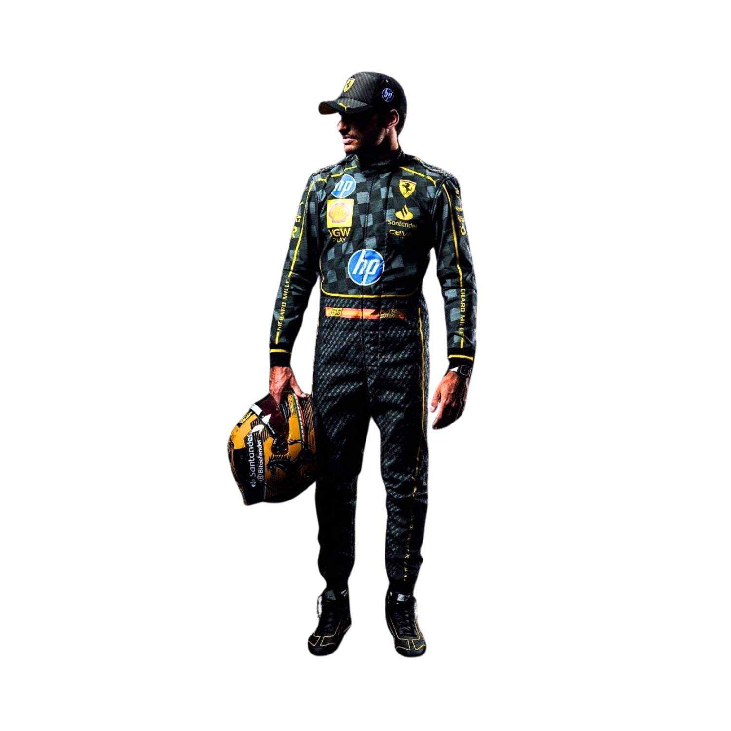 2024 Carlos Sainz Italy GP F1 Racing Suit - Best Race Wear