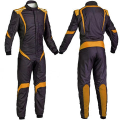 Custom Black Go Kart Racing Suit Bestracewear