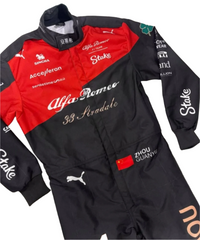 2023 Zhou Guanyu Italian GP F1 Racing Suit - Best Race Wear