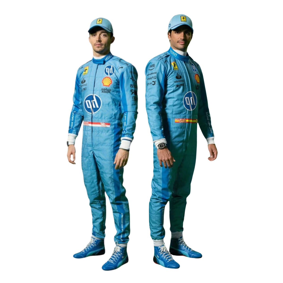 2024 Charles Leclerc & Carlos Sainz Miami GP F1 Racing Suit - Best Race Wear