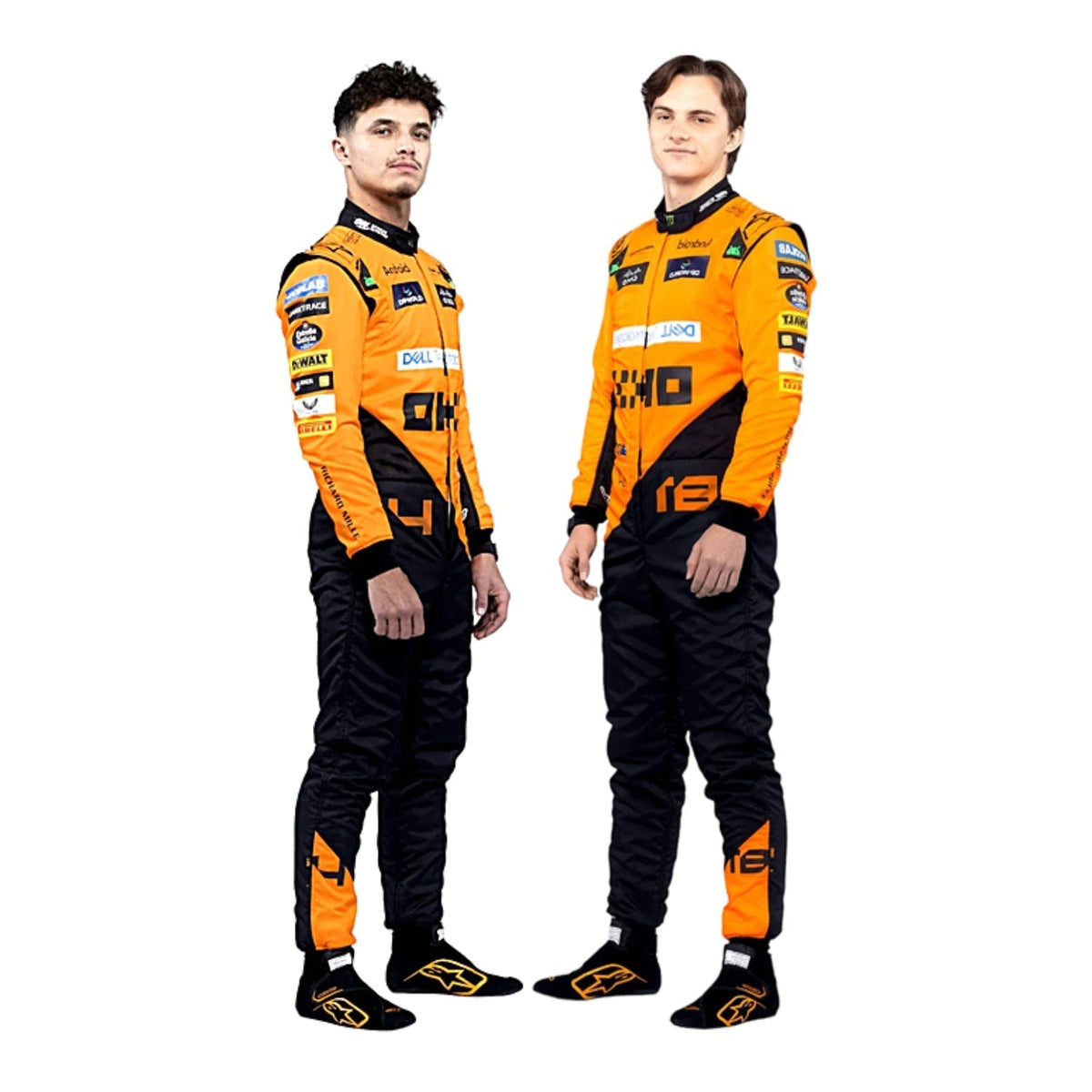 2024 Lando Norris & Oscar Piastri McLaren F1 Racing Suit– Bestracewear