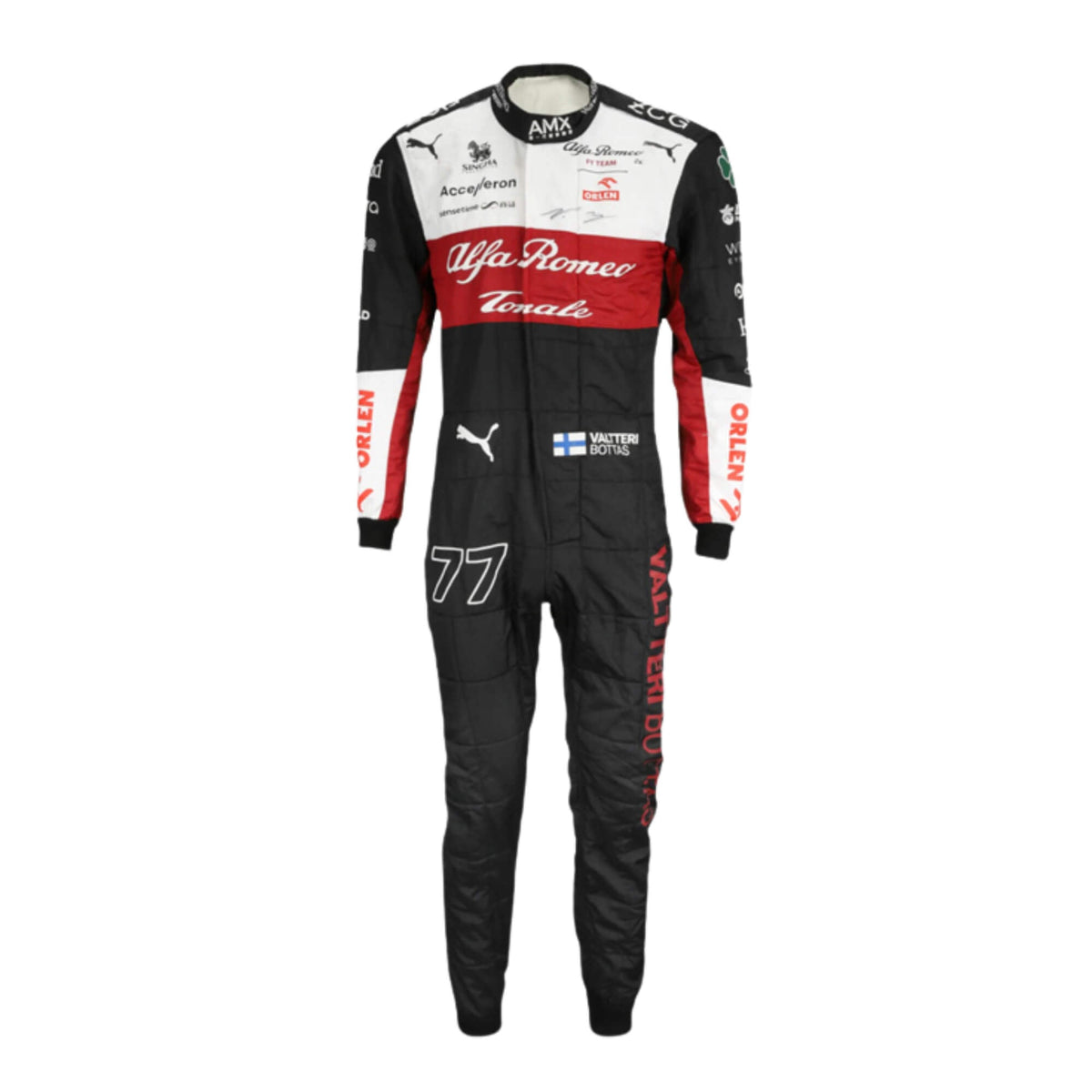 Valtteri Bottas 2020 F1 racing suit – clean and modern design with bold race-day styling, admired by Formula 1 fans and collectors. Bestracewear