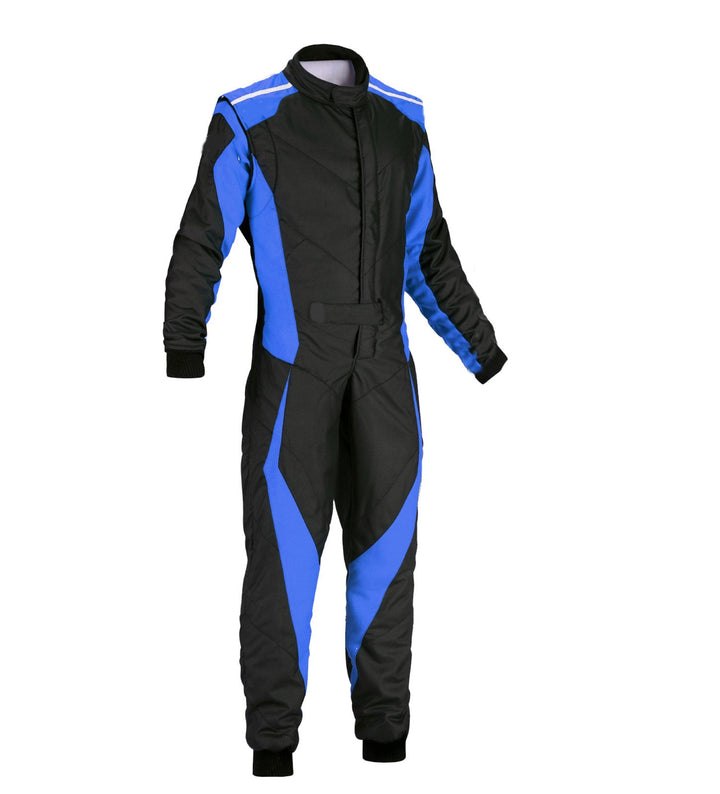 Go Kart Racing Suit Black & Blue Bestracewear