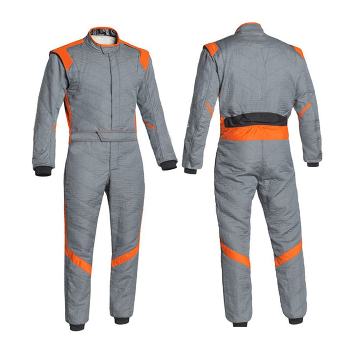 Gray Go Karting Suit - Bestracewear