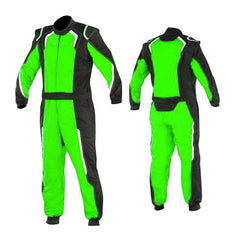 Green Custom Go Kart Racing Suit Bestracewear