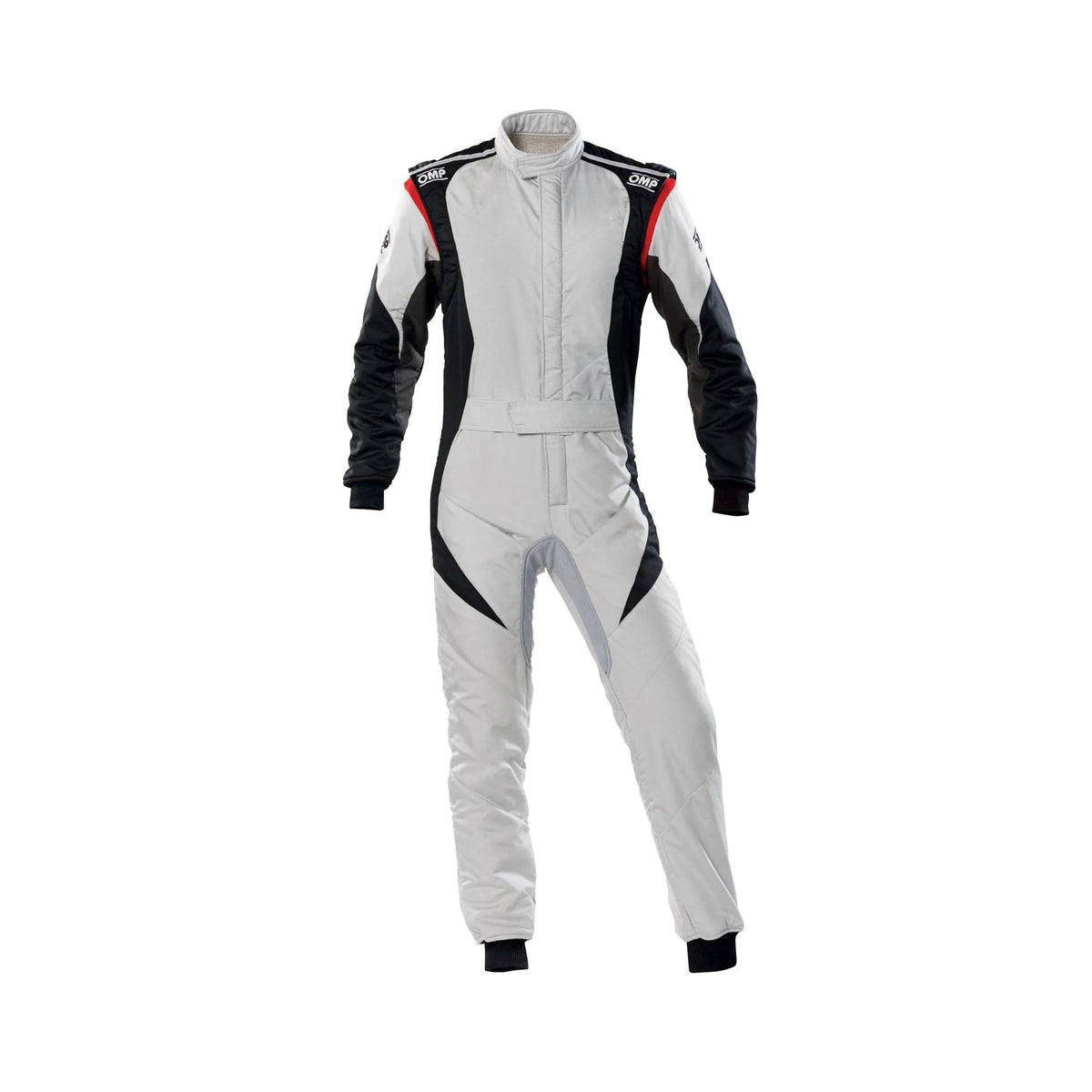 Grey OMP Tecnica Evo Go Kart Racing Suit Bestracewear