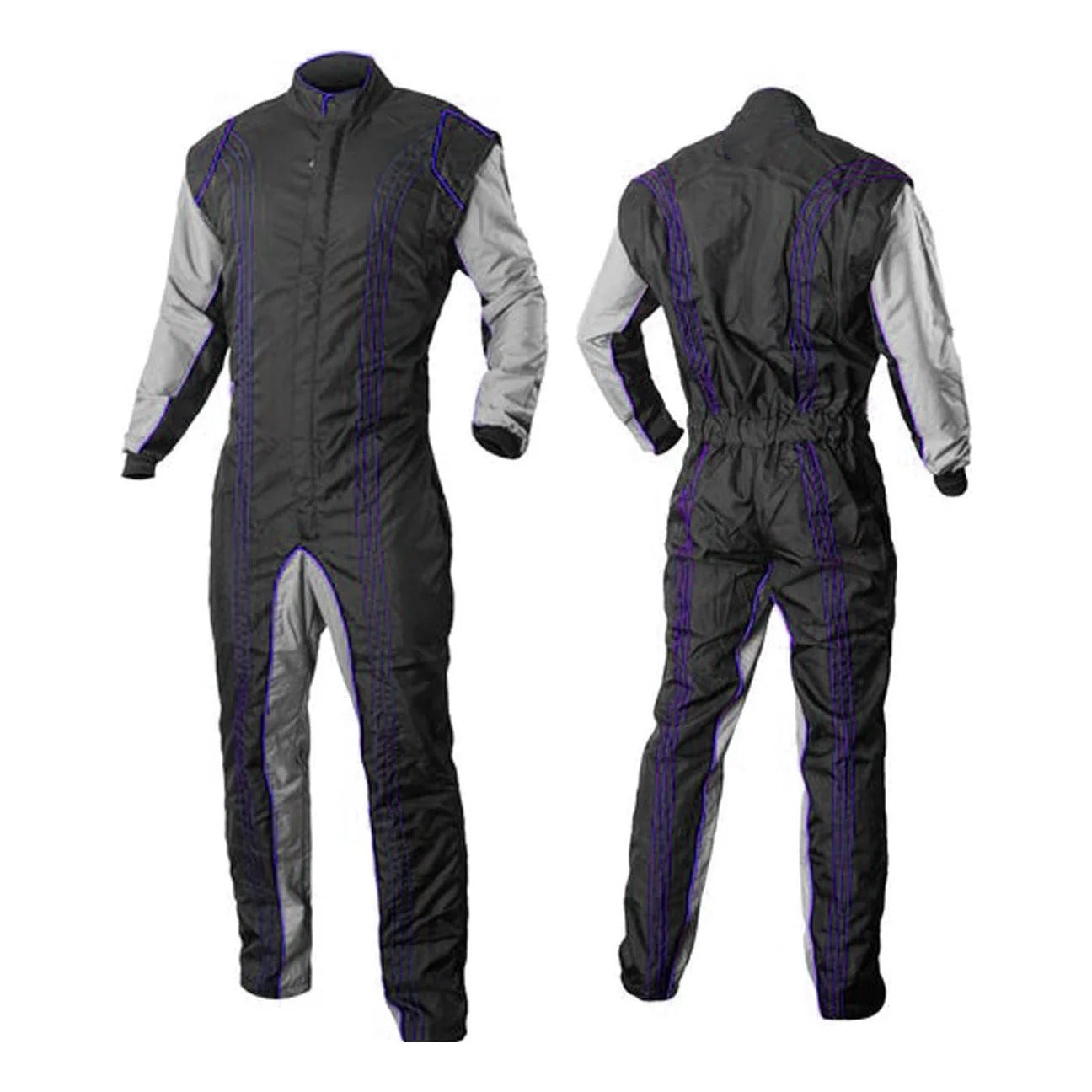 Kart Racing Men / Women Suit Black-Bestracewear