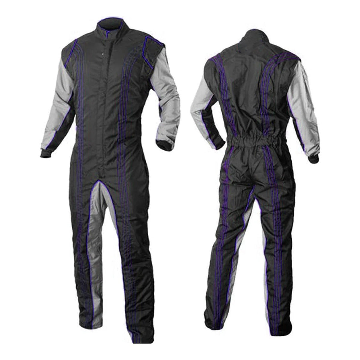 Kart Racing Men / Women Suit Black-Bestracewear