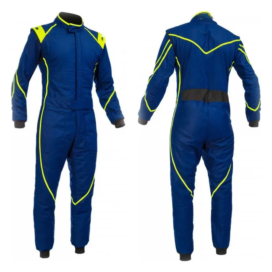 Blue Go Karting Racing Suit - Bestracewear