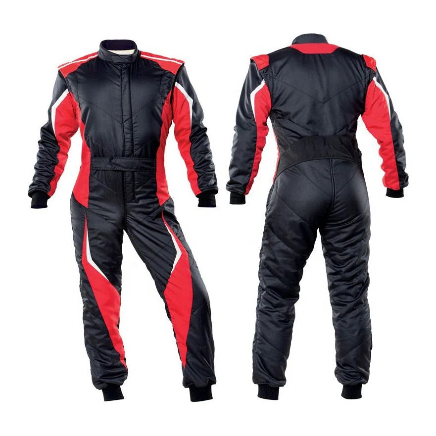Red ,Black Go Kart Racing Suit Bestracewear