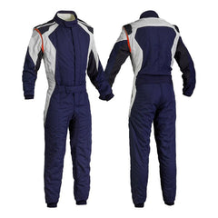 Navy / White Go Karting Suit - Bestracewear