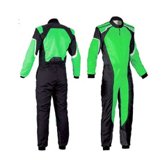 Plain Green Go Kart Racing Suit Bestracewear