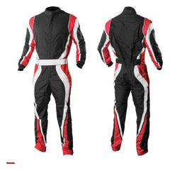 Go Kart Black & Red Custom Racing Suit Bestacewear