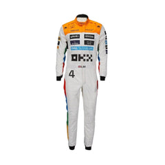 2023 Lando Norris Silverstone F1 Racing Suit - Best Race Wear