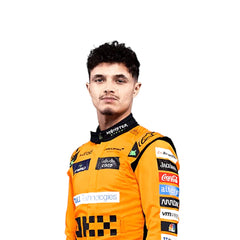 2024 F1 Racing Costume Worn by Lando Norris & Oscar Piastri - Bestracewear