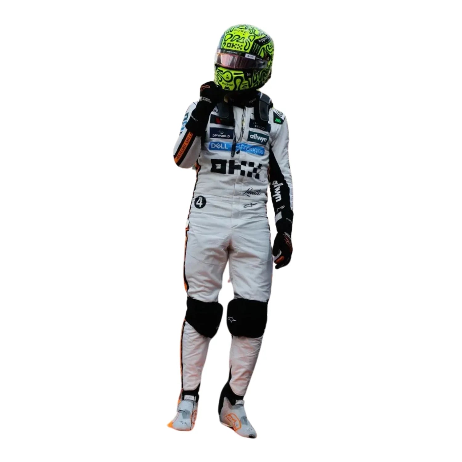 2025 Lando Norris & Oscar Piastri Monaco GP F1 Racing Suit - Bestracewear