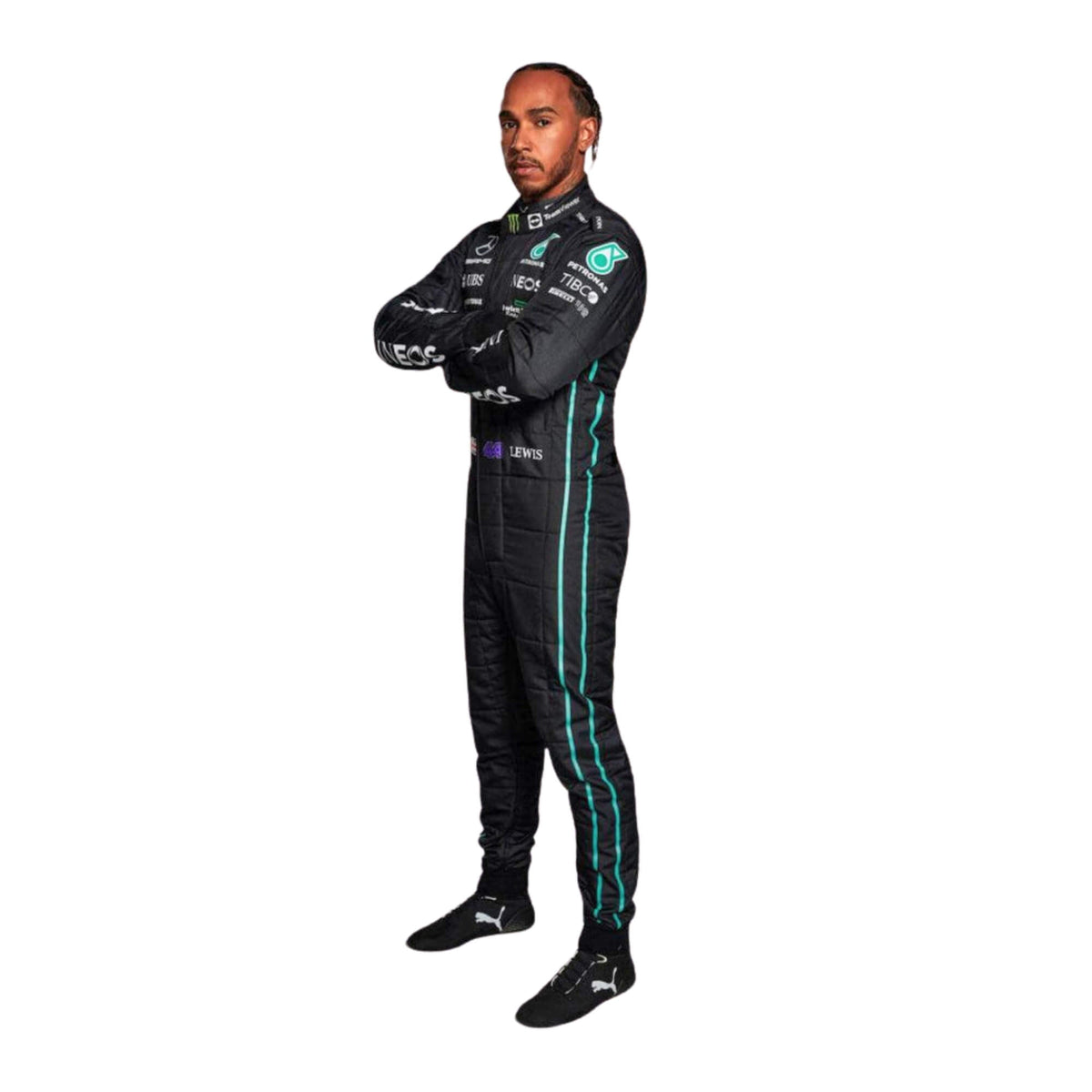 2022 Lewis Hamilton Mercedes amg F1 Racing Suit - Best Race Wear