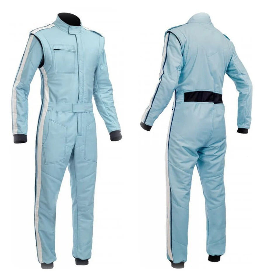 Light Blue Go Karting Suit - Bestracewear