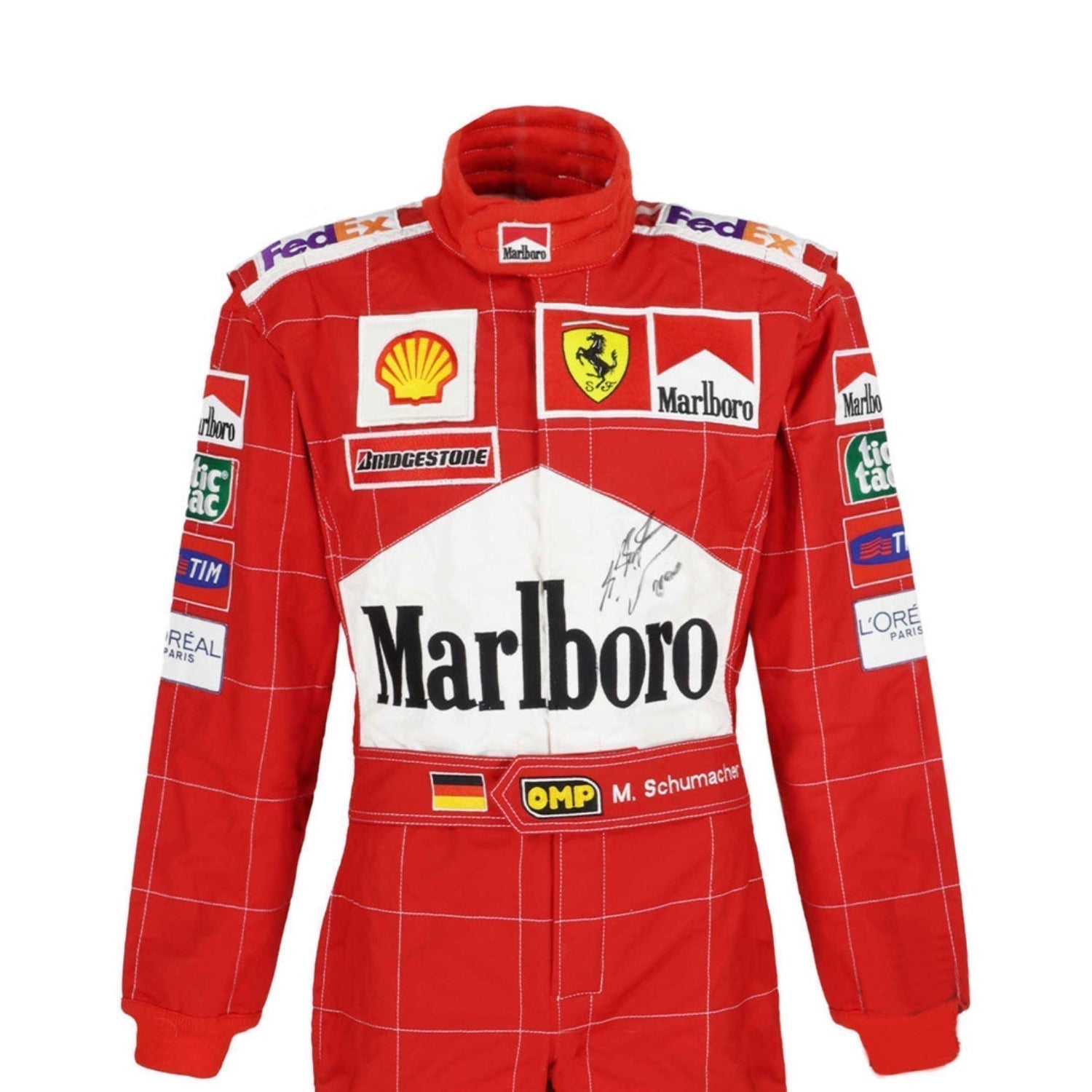 2002 Michael Schumacher F1 Racing Suit Bestracewear