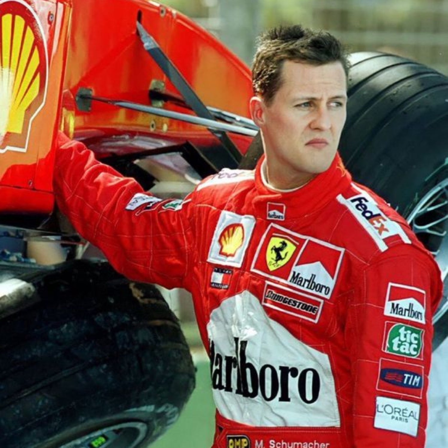 2002 Michael Schumacher F1 Racing Suit Bestracewear