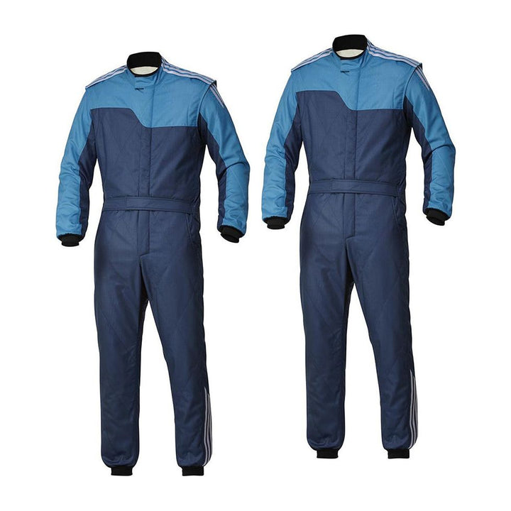  Navy / Blue Go Karting Suit - Bestracewear