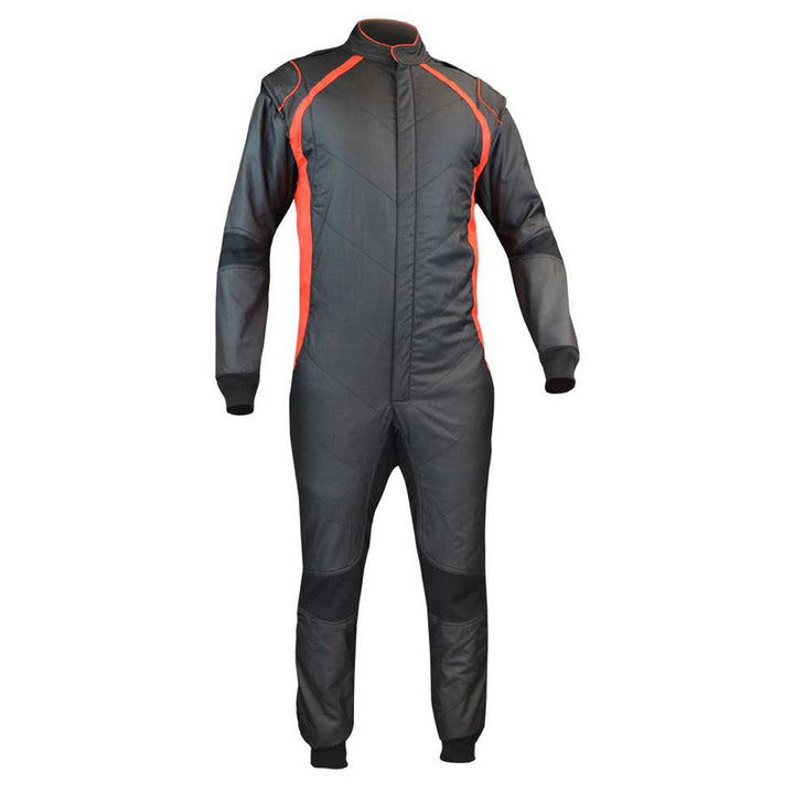 Plain Black Go Karting Suit - Bestracewear