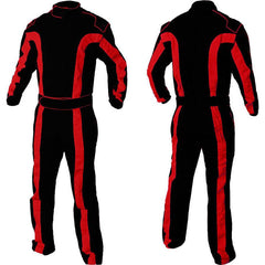 Red & Black Go Kart Racing Suit - Bestracewear