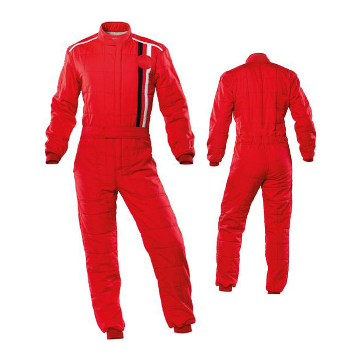 Red Go Kart Racing Suit - Bestracewear