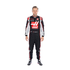 Kevin Magnussen 2020 F1 suit – front view highlighting the clean, sharp design 