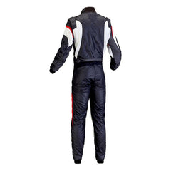 Black & White Go Kart Racing Suit - Best Race Wear