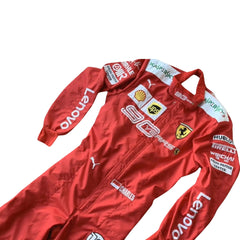 2019 Charles Leclerc Scuderia 90 years f1 Race Suit BestRacewear