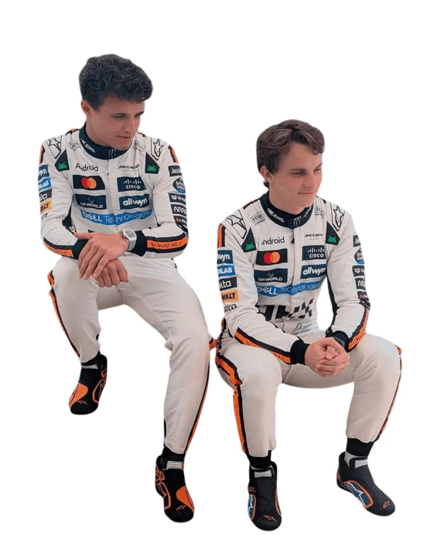 2025 Lando Norris & Oscar Piastri Monaco GP F1 Racing Suit - Bestracewear