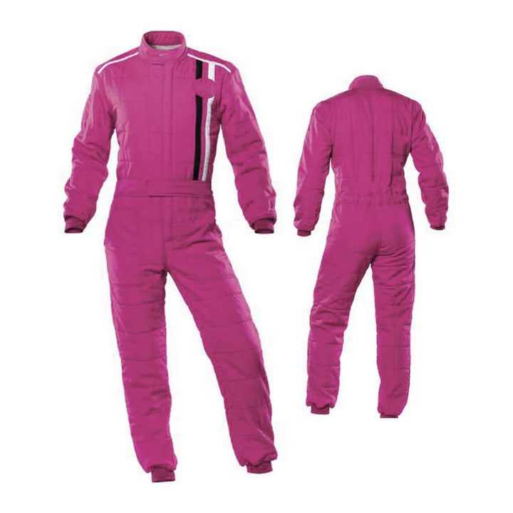 pink Go Kart Racing Suit - Bestracewear