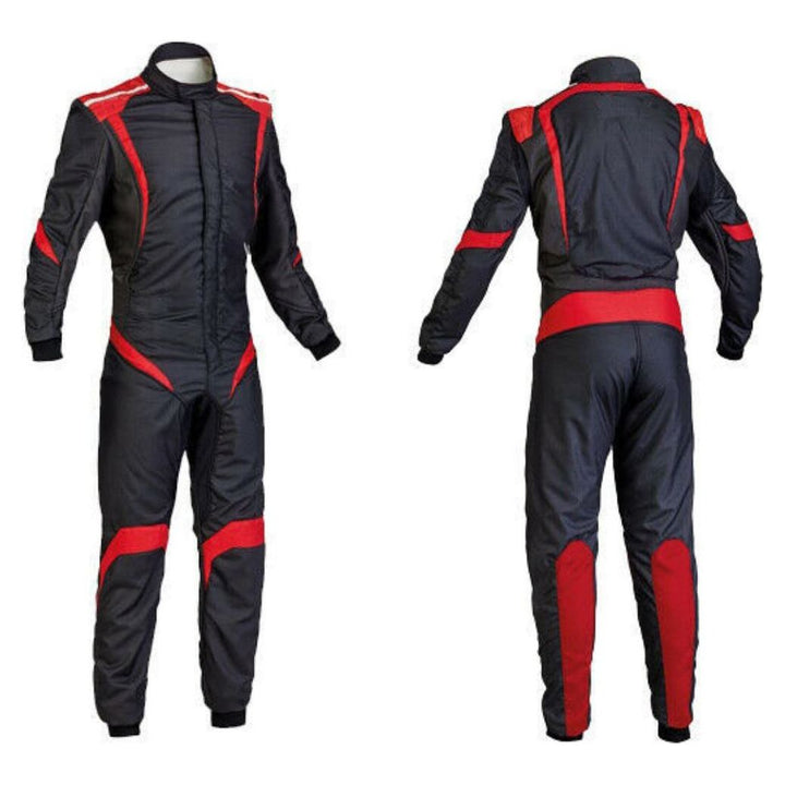 Black Go Kart Racing Suit - Best Race Wear